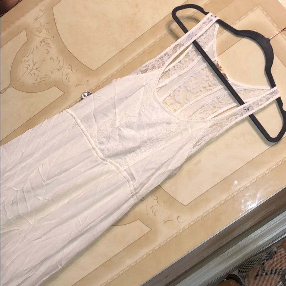 Hollister lace summer maxi dress
